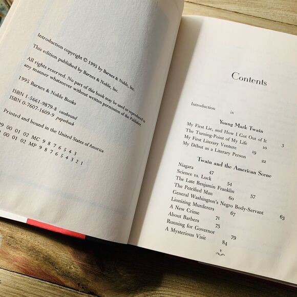 MARK TWAIN On The Damned Human Race & Essays and Sketches Lot of 2 HARDCOVER - Picture 4 of 10